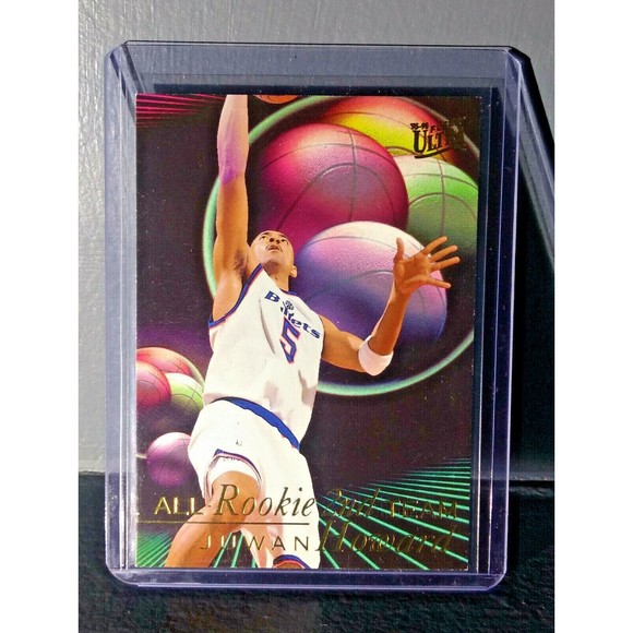 1995-96 Juwan Howard Fleer Ultra All-Rookie Team #6 Basketball Card - Picture 3 of 4